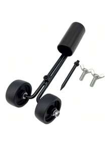 1PC Metal Garden Roller, Multifunctional Crevice Weeding Tool, Non Curved Staircase Weeder, Efficient Rolling Weeding