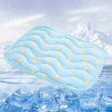 Pet Cooling Mat Ice Cooling Mat For Dogs & Cats Portable & Washable Pet Cooling Blanket, Car Seats, Beds For Summer, Cats Cooling Mat, Premium Pets Cool Pad For Crate Kennel, Indoor Cats Cool Sleeping Bed, Pets Cool Pad For Summer - Multicolor - View 4