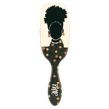 Tru X Domo Ink Collab Ouchless?? Detangling Printed Paddle Brush 1 Count