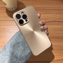 GOKIKASIYI 高品质激光极光 CD 彩色哑光金属带高清玻璃镜头膜全新防摔手机壳适用于 17、16、15、14、13、12、11 系列