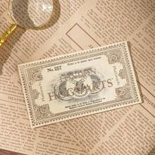 Warner Bros Juego de 5 piezas de Harry Potter: Incluye el Mapa del Merodeador (Mapa del tesoro de la Academia de Magia), la Carta de Aceptación de Hogwarts, el boleto de ida y vuelta a Hogwarts y una tarjeta coleccionable. Perfecto para regalar en fiestas o para la colección