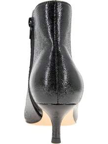 Women's Ankle Boot - Kim tuyến đen - Xem 2