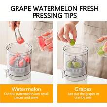 USB Rechargeable Juice Extractor - Fast 20 Seconds Orange Juice Extraction, Detachable Design, Easy To Clean ABS Cup, Great For Oranges, Lemons, Grapefruits And More |Modern Kitchen Utensils |Durable Plastic, Fast Juicing |Detachable Parts |Easy To Clean Material - 橘色 - 查看 4