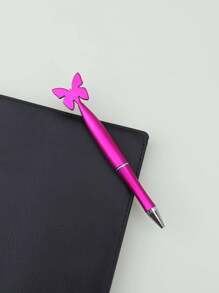 4pcs Vintage Heart Shaped Ballpoint Pen, Creative Stationery Accessories Writing Pen - Fashionable Learning Accessories & Office Supplies Ballpoint Pen Back To School