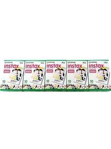 Fujifilm Instax Mini Instant Film 10 Sheets X 5 Packs (Total 50 Sheets) - 50 tờ - Xem 3