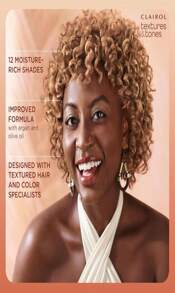 Clairol Textures &Amp; Tones Permanent Hair Dye, 1B Silken Black Hair Color, Pack Of 1