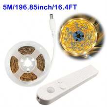 LED 灯带运动传感器灯，暖白光人体传感器灯，3.28 英尺至 32.8 英尺柔性灯带，适用于床下、楼梯、走廊、橱柜、卧室等。 - LED Light Strip Motion Sensor Light - 查看 9