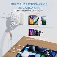 American Standard Power Socket Household Wiring Board Desktop Socket - Blanco - Ver 9