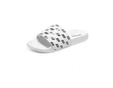 Skechers 女士夏季防滑休闲运动凉鞋 - 白色/黑色 - 查看 3