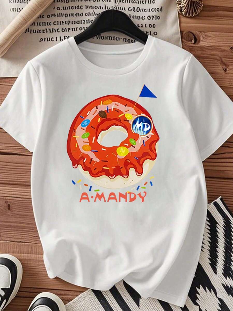 One piece shirts summer tops cotton  clothes women camisas de mujer lindas de DonaT shirt de algodón negro blanca 180gestampado de dona A Mandyimpresión de alta calidad en algodóncuello redondoajuste básico holgadopara hombres y mujeres transpirable versátil lavable a máquinacómodotalla S ~ 3XLuso diario casual deportivo imprescindible para el verano. - Blanco - Ver 1