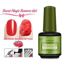 Nail Polish Remover , 3 Min Quickly Remover Nail Polish, No Harm To Skin, No Irritating Odor, No Need For Foil, Soaking Or Wrapping, No Acetone - 彩色 - 查看 4