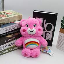 CARE BEARS 爱心熊许愿熊 9 英寸毛绒玩具，柔软可爱的收藏泰迪熊，送给孩子的理想礼物，欢呼熊，朋友熊，趣味熊，好运熊，熊，和谐熊，希望之心熊，大爱熊，分享熊，分享熊 - 多色的 - 查看 17