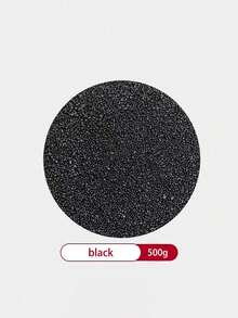 1pc One 500g Black Snow Pearl Candle, With 45-50 Wick, Black DIY Candle Sand, Pearl Sand Wax With Wick, Pearl Wax, Suitable For Filling And Making, Weddings, Parties, Halloween, Christmas, Thanksgiving - Multicolor - View 13