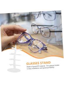 3/4/5 Pairs Of Glasses Sunglasses Storage Display Stand Storage Box Display Stand, Storage 5 Pairs Of Glasses, Men's Sunglasses, Women's Sunglasses, Sailing Glasses Storage Stand, Glasses Rack Lifter Display Stand, Glasses Display Stand, Sunglasses Frame, Suitable For Home Use, Shop Counters, Glasses Props, Glasses Supplies, Glasses Storage.