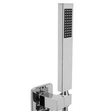 YUNRUX Shower System 30x30cm, Shower Fitting Complete Set Silver Concealed 360° Rain Shower For Houses, Hotels, Schools, Gyms, Swimming Pools, Apartments (Silver)