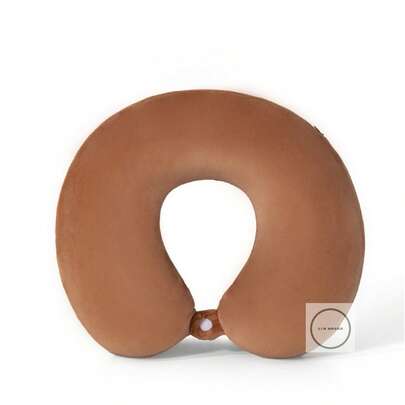 Almohada para el Cuello en Forma de U Para Dormir en la Oficina Almohada de Apoyo para la Cabeza de Viaje