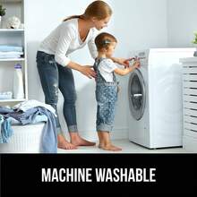 Baño de Espuma Viscoelástica Gruesa, Alfombrillas de Terciopelo Absorbente Suave, Alfombra de Baño 30X20, Alfombras Lavables A Máquina, de Secado Rápido, Negro - Azul - Ver 3