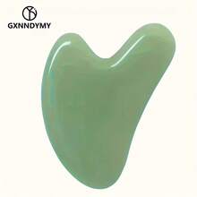 Guasha Facial Massage Tool - Anti Allergic, Battery Free Scraping Board, Suitable For Face, Neck, Back, Hands And Feet - 綠色 - 查看 4