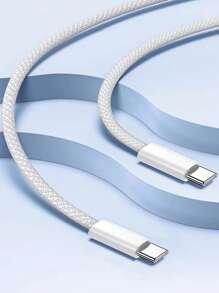 Type-C To Type-C Multi-Color Fast Charging Cable, High-Speed Charging, Compatible With Various Type-C Devices
