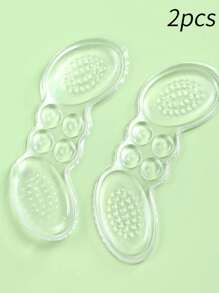 200pcs/2pcs Women's Silicone Heel Pads, Designed To Fit Snugly, Reduce Heels, And Prevent Heel Rubbing. These Heel Pads Are Thickened, Non-Slip, And Wear-Resistant, Making Them Comfortable For Long Periods Of Standing And Walking. Perfect For High Heels And Shoes, For Daily Commuting, Dating, Shopping, Or Holiday Gifts