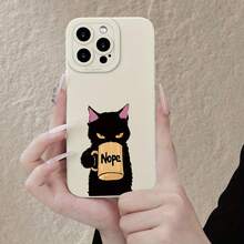 Lindo regalo de gato pequeño para hombres y mujeres, funda protectora de teléfono personalizada, elegante y sencilla, con protección contra golpes y caídas, suciedad y durabilidad, adecuada para  17/17 Pro/17 Pro Max/17 Air/ 16/16 Pro/16 Pro Max/16 Plus/ 15/15 Pro Max/15 Pro/15 Plus/ 14/14 Pro/14 Plus/14 Pro Max/ 13/13 Pro/13 Pro Max/12/12 Pro/12 Pro Max/11/11 Pro/11 Pro Max/XR/X/XS/XS Max. Es el regalo de cumpleaños perfecto para novias, novios, esposos, esposas, amigos o para uno mismo, innovador y a la moda, adecuado tanto para hombres como para mujeres.Interesantes y únicas fundas de teléfono multicolor populares en negro y blanco - Blanco 1391 - Ver 2