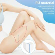 10/40pcs Invisible Thigh Inner Anti Chafing Stickers,Anti-Chafing Thigh Bands,Thigh Tapes Chafe,Transparent Protection Skin Patches For Women's Inner Thighs And Calves For Comfort And Protection - Transparent - View 5