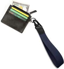 Universal Wrist Key Lanyard| Hands-Free Anti-Loss Strap, Adjustable & Unisex For Sports, Work & Outdoors - 深藍色 - 查看 5