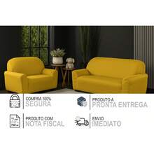 Sofa Covers - 黃色 - 查看 4