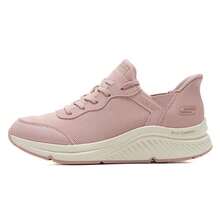 Skechers BOBS ARCH COMFORT B SWEET 轻便透气女士套脚鞋，户外通勤步行鞋，117627-BLSH - 裸粉色 - 查看 2