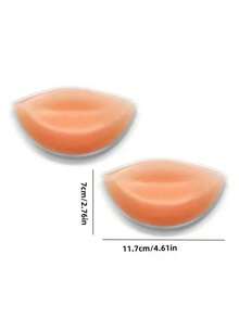 1 对可重复使用的硅胶胸垫 - 隐形聚拢垫，适用于泳装和内衣，柔软加厚增强垫，可自然提升胸部，非常适合比基尼， - 彩色 - 查看 8