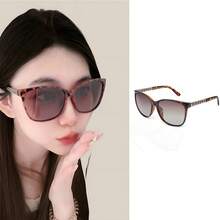 1 Peça Óculos de Sol Polarizados Grandes e Oversized para Mulheres, Óculos de Sol Grandes e Elegantes de Moda para Senhoras, Óculos de Gato Formato de Olho de Gato