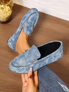 2025 New Bohemian Style Women's Slip-On Casual Loafers, Breathable & Versatile Fashion Sneakers