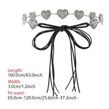 1 Stück westlicher Cowgirl Taillenkette in Große Größen, elegante Taillenkette Schmuck für Frauen, Mode-Taillenkette für Sommer, geeignet für Urlaub, Strandreisen