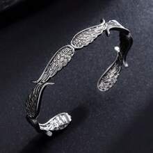 1 pièce Bracelet en alliage de zinc aile d'ange