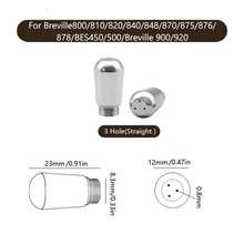 1 包咖啡机蒸汽喷嘴嘴适用于 Breville800/810/820/840/848/870/875/876/878/BES450/500/Breville 900/920 系列咖啡机零件，3 孔和 4 孔