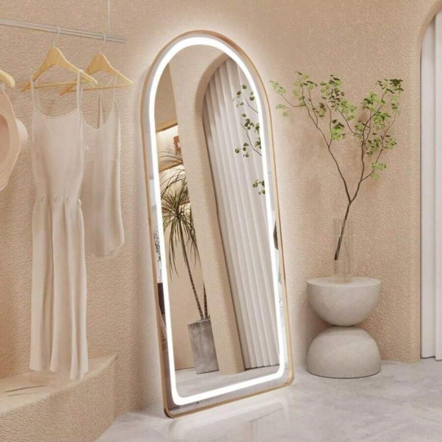 Led Makeup Mirror - Classico nero 50*160CM - Visualizzare 1
