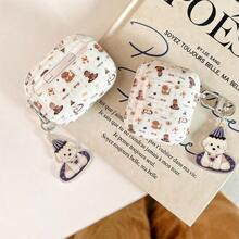 Cute Cartoon Dog Earbuds Case For AirPods Pro 2nd 1st Generation With Puppy Keychain IMD Shockproof Headphone Protective Cover For AirPods Pro Pro 2 Puppy - puppy - View 5