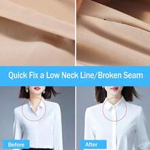 مثبت ملابس سريع، مسدس خياطة نسيج إبرة دقيقة، أداة خياطة تطريز ملابس مصغرة، تشمل 1 إبرة ، 1000 دبوس أبيض و 1000 دبوس أسود 4.5 ملم