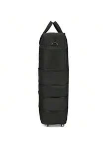 Maletón expandible, maleta rodante plegable para viajes y viajes de negocios - Negro - Ver 6