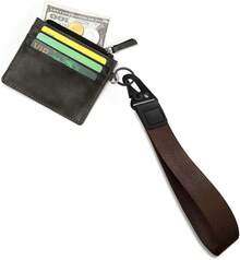 Universal Wrist Key Lanyard| Hands-Free Anti-Loss Strap, Adjustable & Unisex For Sports, Work & Outdoors - 咖啡 - 查看 4