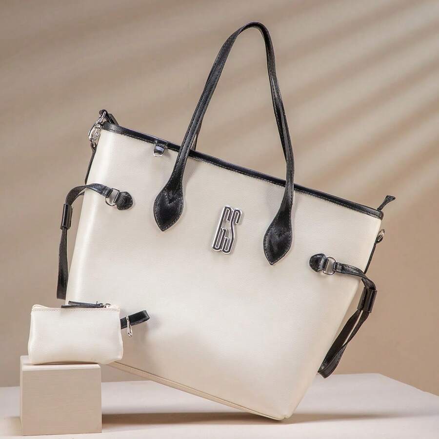 Gaby Show Women's Fashion Glomourous Bag Premium Line Chic Satin Lining + Coin Purse