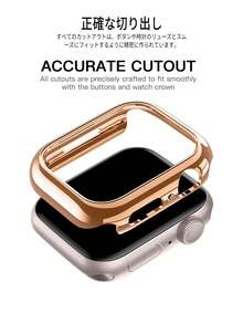 Correa de reloj de cuero genuino para mujer, se ajusta a 38/40/41mm, 42/44/45/46/49mm, diseño delgado y de moda para señoritas, compatible con SE/S10/S9/S8/S7/S6/S5/S4/S3/S2/S1, correa ajustable ultra delgada y suave, correa marrón con caja de oro rosa, 2 en 1 protector de reloj y correa - Marrón - Ver 7