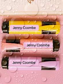 1-192pcs Transparent Waterproof Vinyl Name Labels - Customizable Cute Stickers, Suitable For Children's School Supplies/College Dorm Organization/Sports Gear, Reusable Iron-Free Identity Labels For Lunch Boxes/Water Bottles/Gym Bags, Essential For Daycare/Nursery, Baby Shower Gift Set - Multicolor - View 13