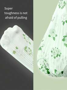 100个结实抽绳小垃圾袋，用于臭虫气味的小垃圾袋，浴室，厨房，卫生间，家庭，办公室和卧室，山茶花无撕裂垃圾袋