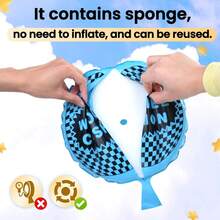 放屁垫恶作剧玩具，搞笑恶作剧玩具，放屁恶作剧海绵（颜色随机） - 彩色 - 查看 9