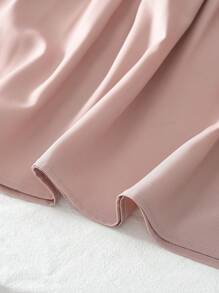 Abito a maniche lunghe con fiori 3D per ragazze giovani, di colore tinta unita, elegante, per la moda primavera, per bambine dai 3 ai 7 anni