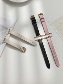 纤薄真皮表带，兼容 Ultra 2 系列 10/9/8/7/6/5/4/3，表带尺寸：44/40/45/46/41/42/49/38 毫米 - 彩色 - 查看 2