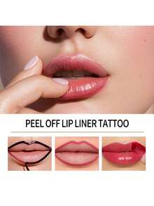 1pc Long-Lasting Lip Liner , Plump Lip Shape,Semi-Permanent Matte Lip Care For Girls And Women, Perfect Makeup Accessories For A Flawless Look - Nhiều hương vị - Xem 10