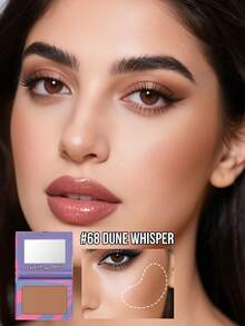 Misslyn 古铜修容粉——海滩妆容必备！高显色度，粉质细腻柔滑，自带镜子。持久妆效，轻盈透气，易于晕染。是打造Y2K复古妆容的理想之选，完美适用于派对、海滩、旅行、度假、露营、户外活动。时尚玫瑰肤色女孩的最佳旅行和假日妆容之选。