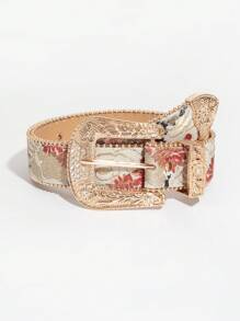 Bright Diamond Light Color Flower Print